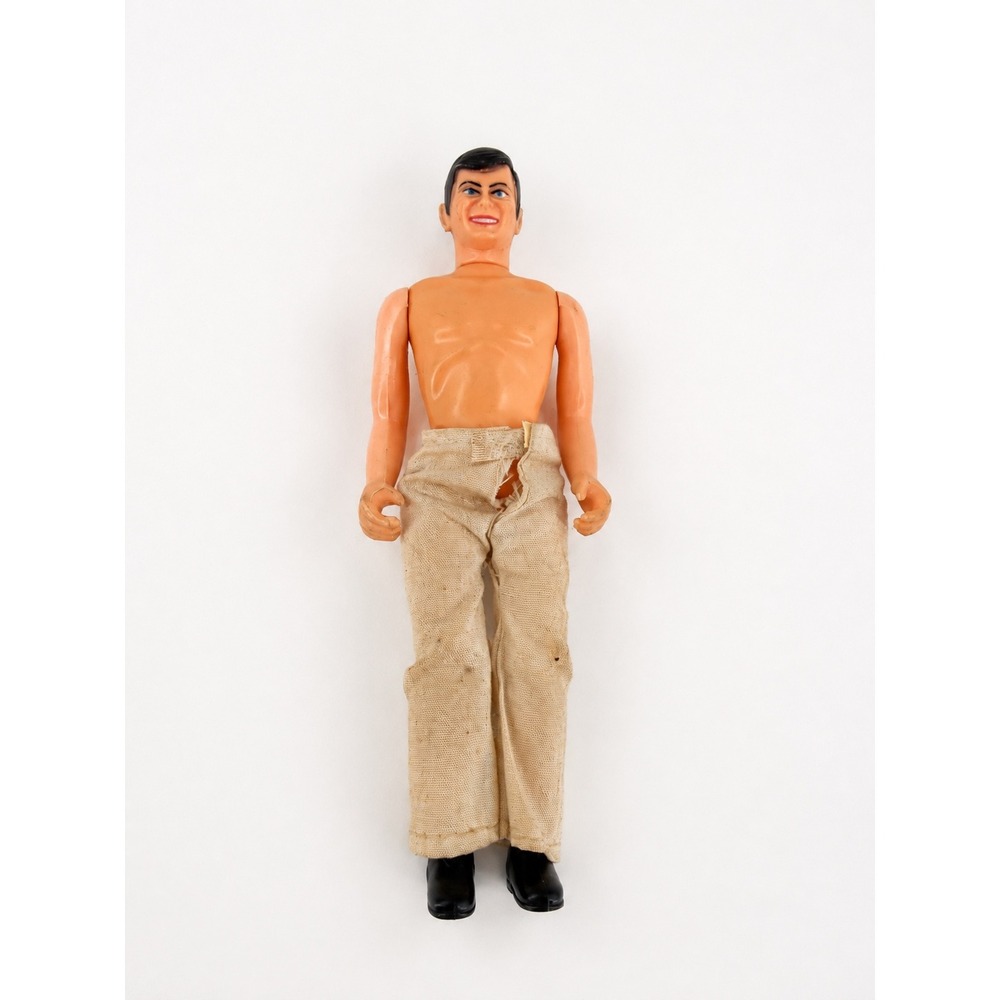 Tonka Action Figure Male 6" White Pants Jointed Vintage Collectible Hong Kong